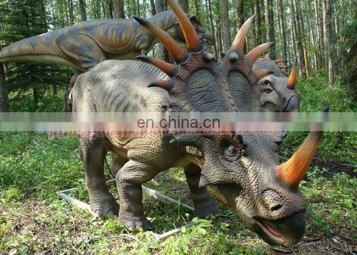 Dinosaur Theme Park Infrared Sensor Lifelike Simulation Dinosaur
