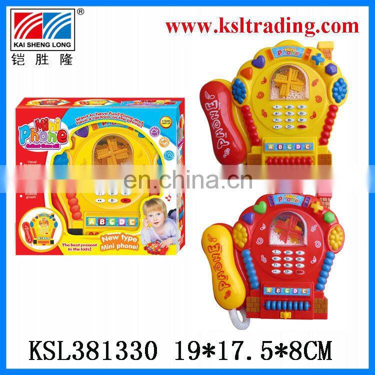 counting frame music snowflake mini telephone toy