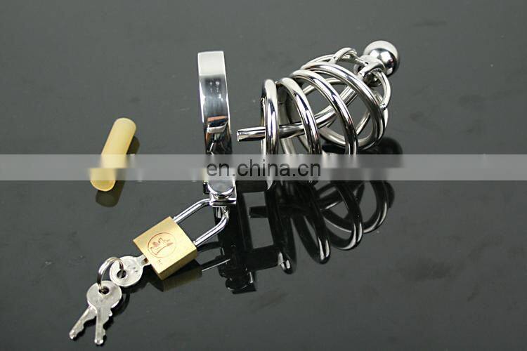 316 medical stainless steel chastity device, penis lock, penis cover