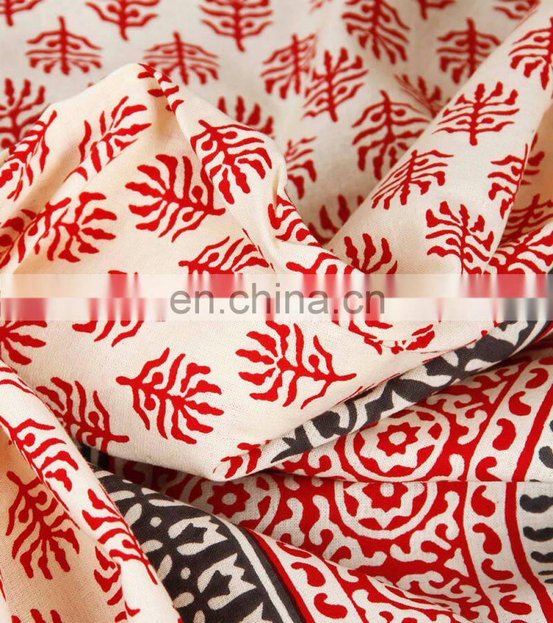 export quility hand blok printed /screen printed bedsheet /wedding set / Comforter Set