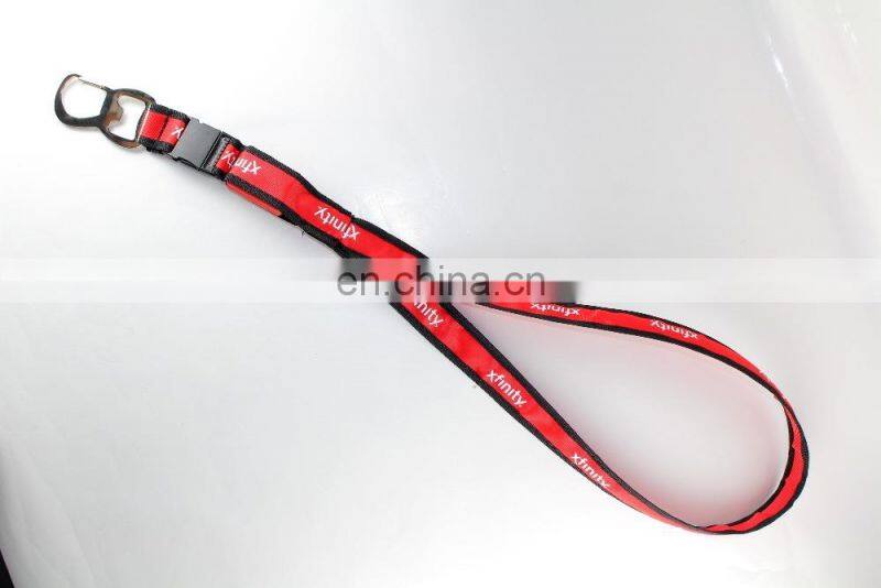 NEW arrival lled flashing lanyards with bottle openers custom bottle opener lanyard custome lanyard