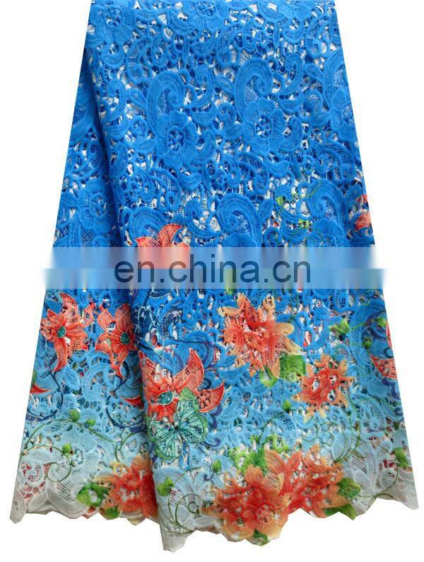 2015 guipure lace fabric / african lace fabrics