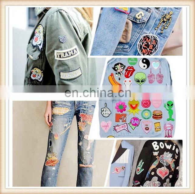 popular sew on embroidery patch new york design custom for the clothing/dress/coat