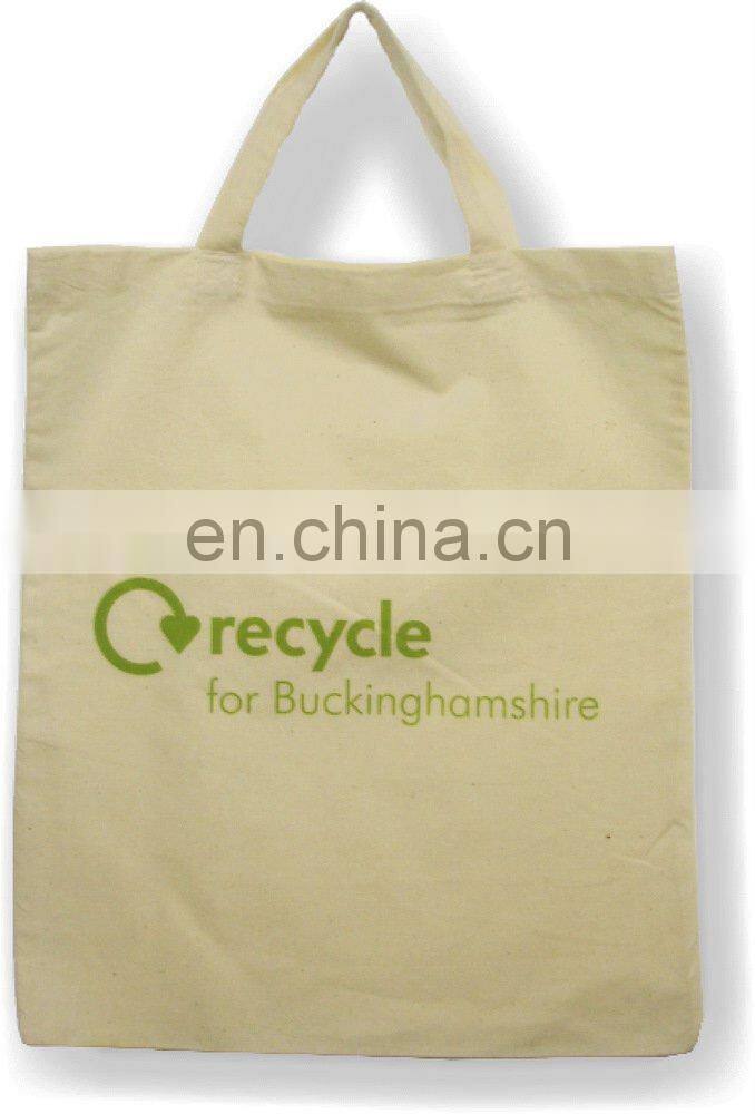 Eco-friendly Printed big canvas mock up shopping bag