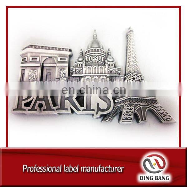 Wholesale Metal Carfts Die Casted Type Kasahb Style Home Decoratin Souvenir Custom Simulative Metal 3D Fridge Magnet