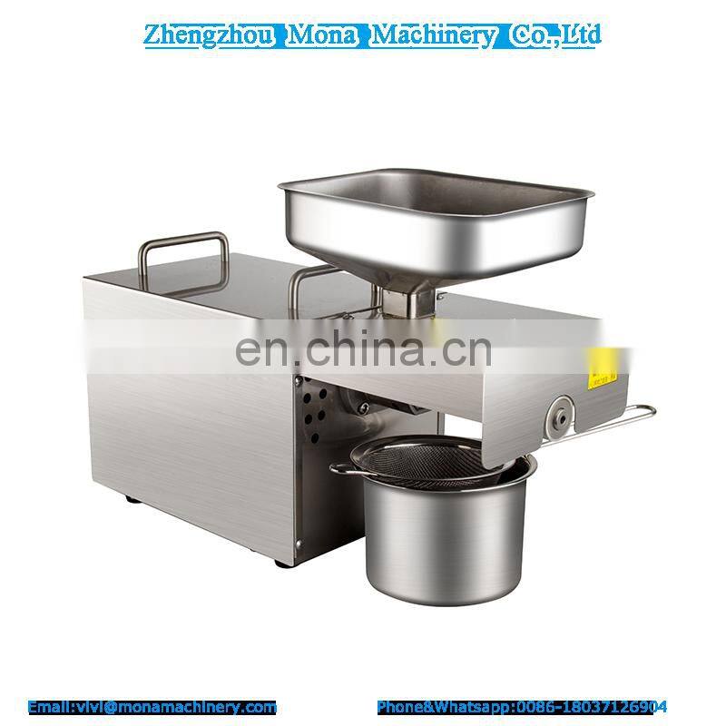 Oil Presser/Ce Certificated Mini Oil Press For Home Use