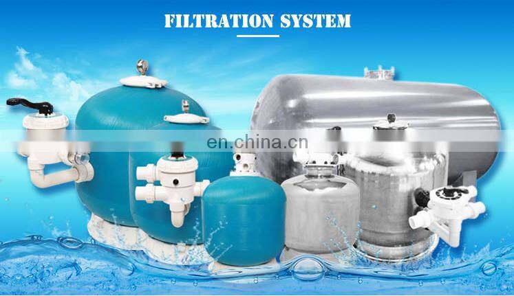 Water Faery Buried Type Swimming Pool Equipment Industrial Water Sand Filter Tank