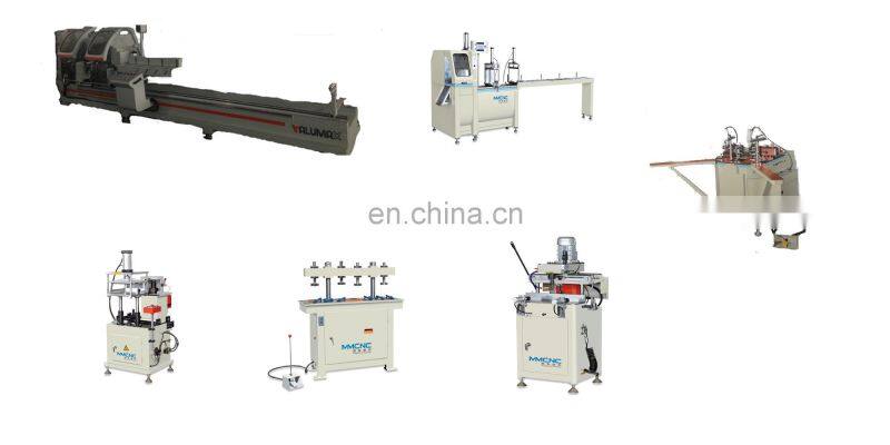 aluminum profile drilling milling cutting machine CNC type