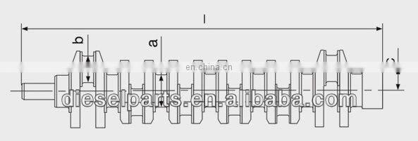 Crank And Shaft WD618 61800020021