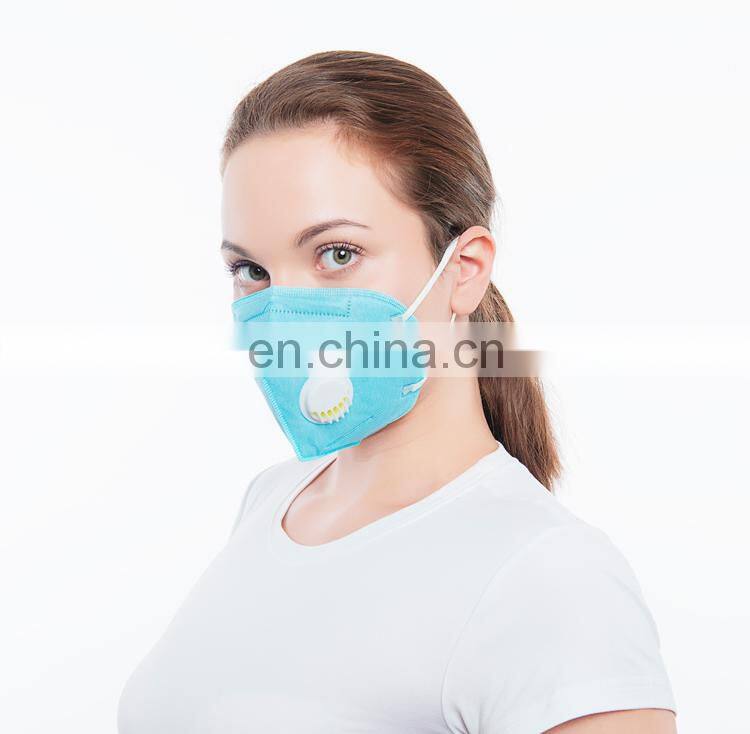 Unisex Cool Light Blue Folded Masks for Respiratory Protection