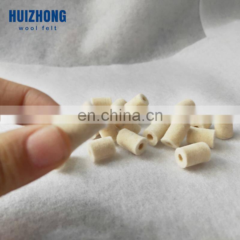 wool felt oil seal gaskets for textile machine using