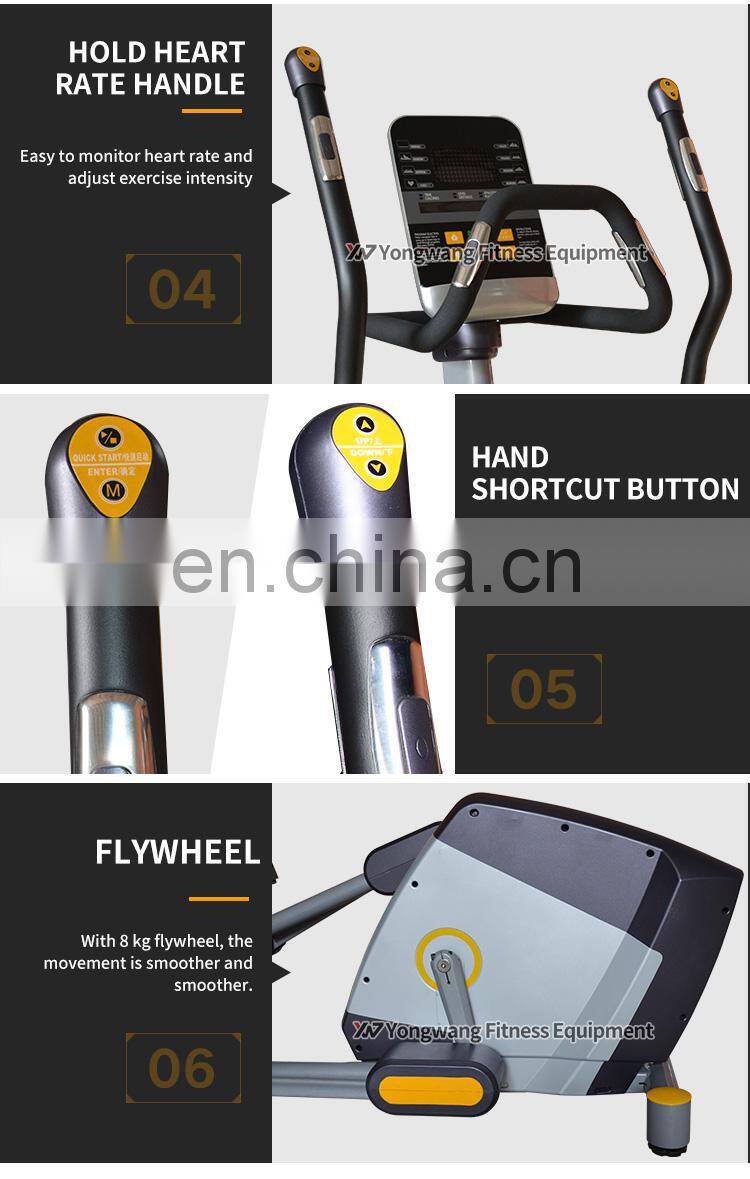 Factory price /Top quality commercial fitness YW-B003 elliptical machine