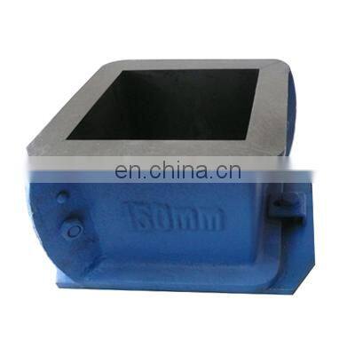 Two Parts 150mm Large Size Four Parts Concrete Testing Mould concrete three gang cube mould, cement test mould