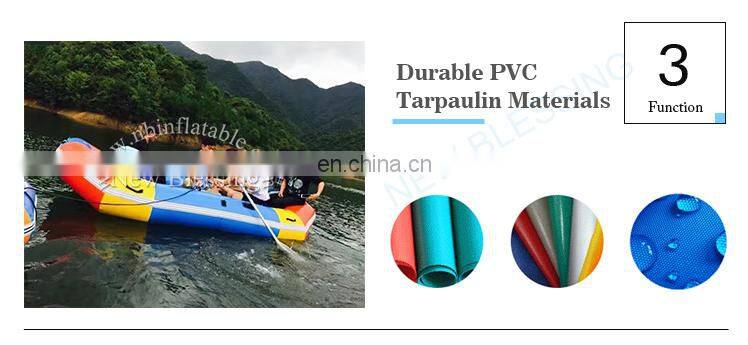 CE/SGS/EN15649 certificate custom 8 person seated inflatable floating raft drfit boat pvc material for sale