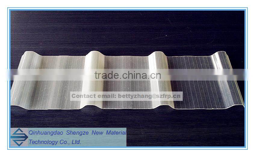 GRP roofing sheet/frp lucency roof tiles/high strength durable roof