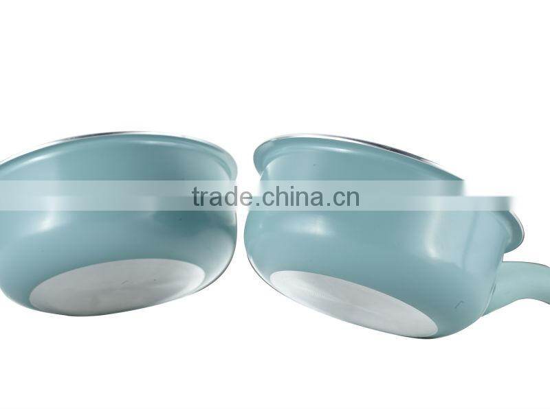 16CM Aluminum Non-Stick Sauce Pan With Glass Lid; Aluminum Sauce Pan For Kitchen; Divided Sayce Pan