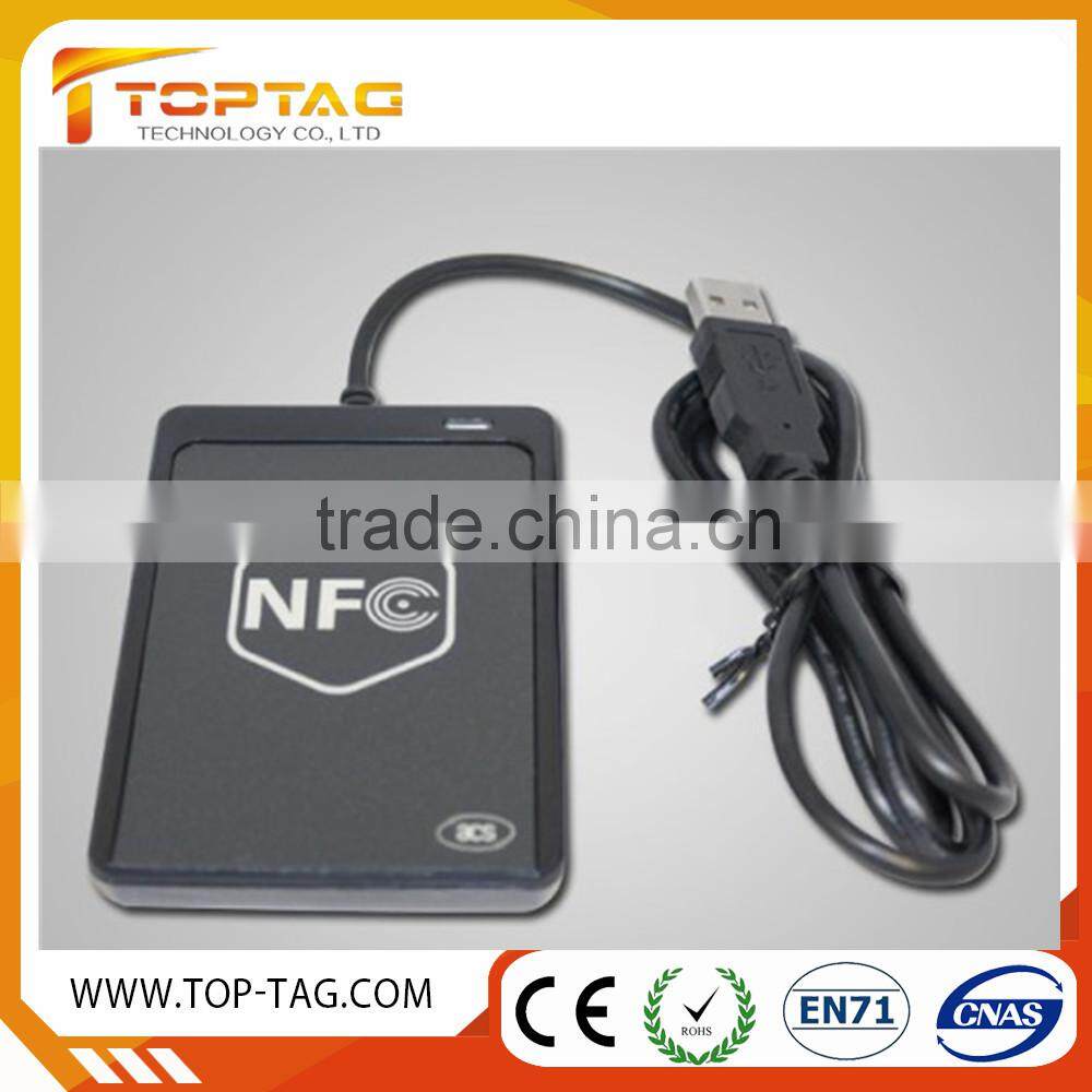 acr122u nfc smart card reader support ISO/IEC 18092,ISO14443A protocol to read and write can be used for access control system