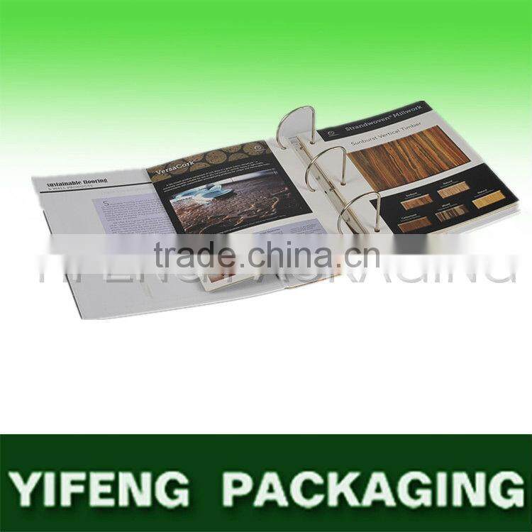 custom size office 3 ring file folder