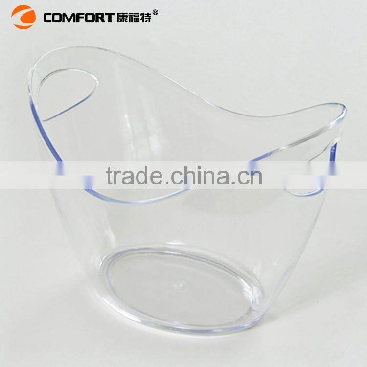 Plastic ice stick bottle boat-shape ice cooler