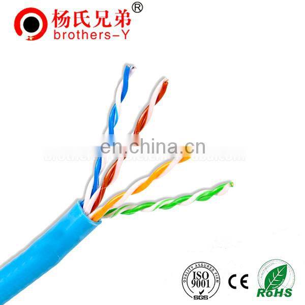 2021 Hot sale network communication 1000ft unshielded twisted 4 pair cat5 cat5e utp cable