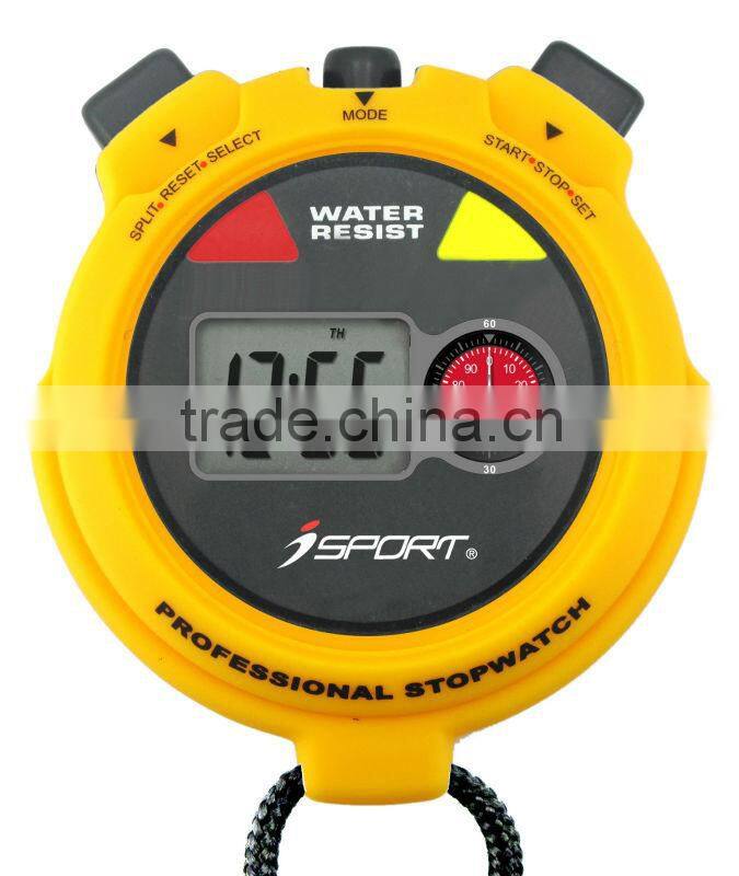 JG031 Coach racing mechanical stop watch