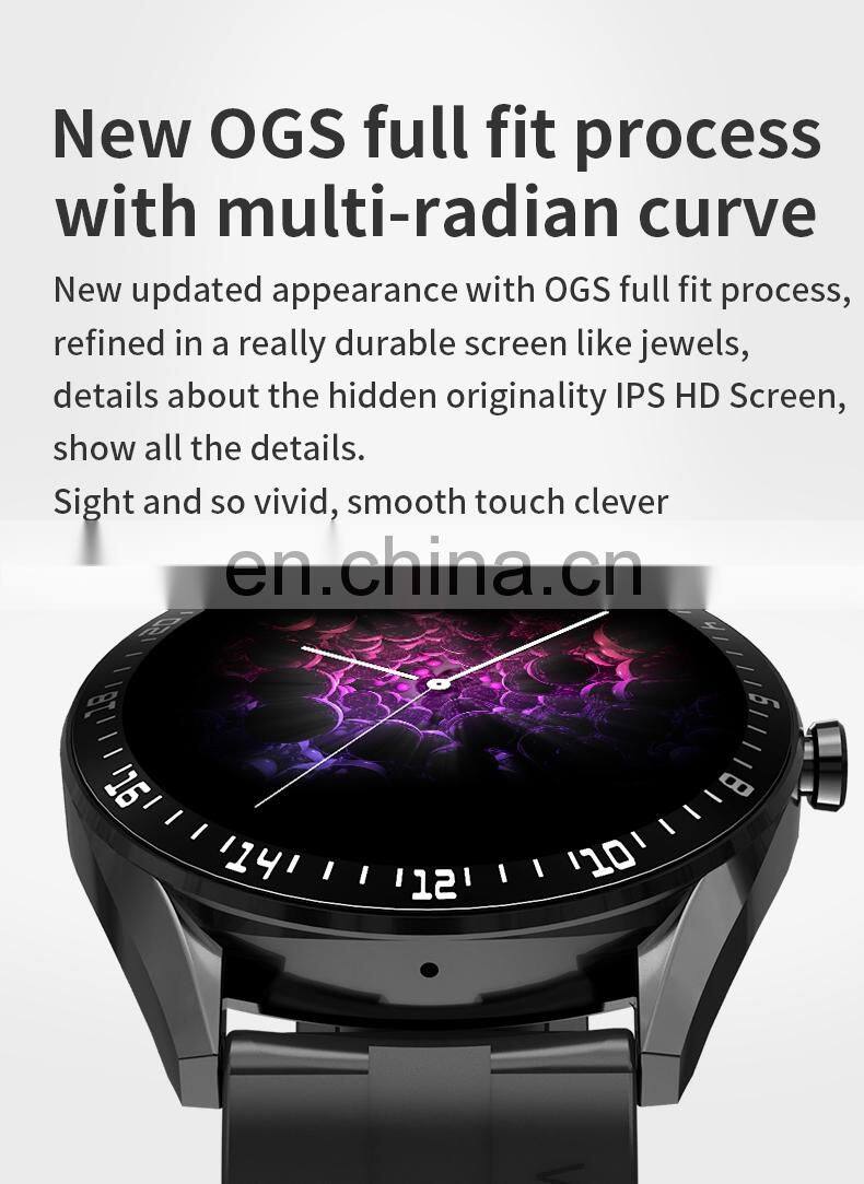 K60 Men Women Touch Screen Smartwatch Heart Rate Fitness Tracker Music Sport Smart Watch