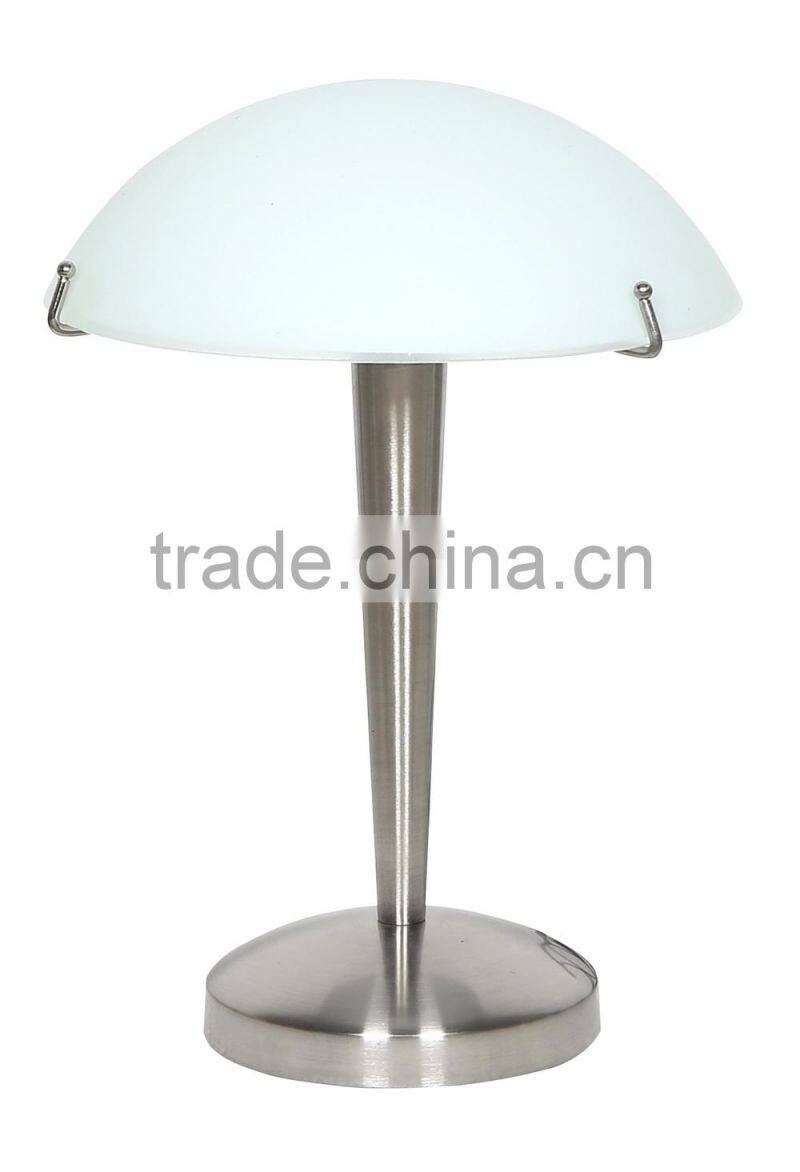 Touch Switch Modern Table Lamp, Glass Cover, High Quality for Living Room