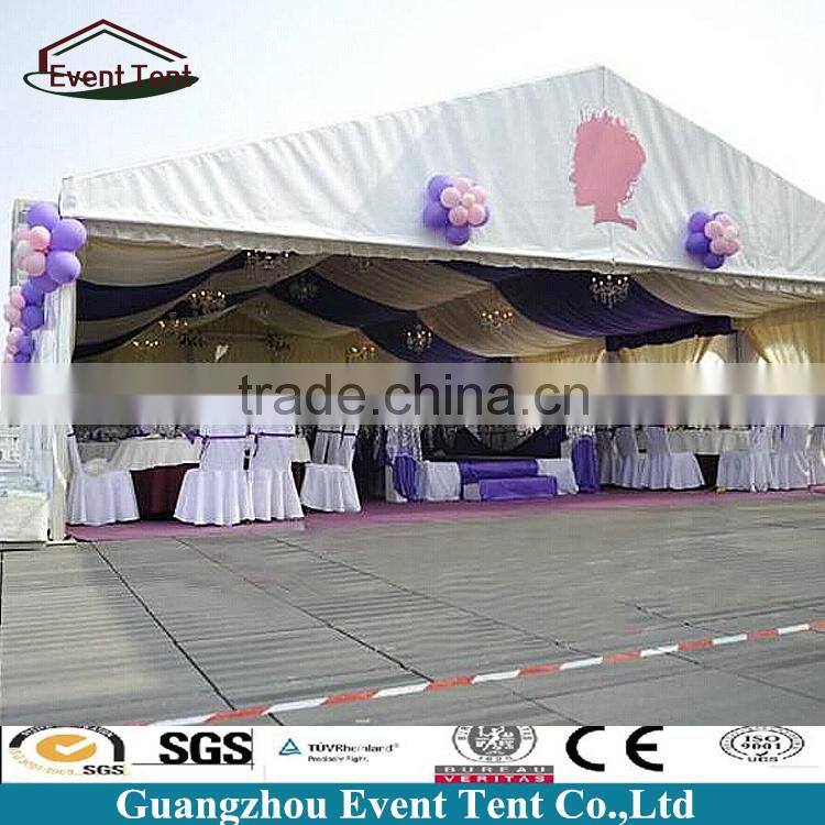 Wholesale aluminum frame clear paland wedding tents for stage performances