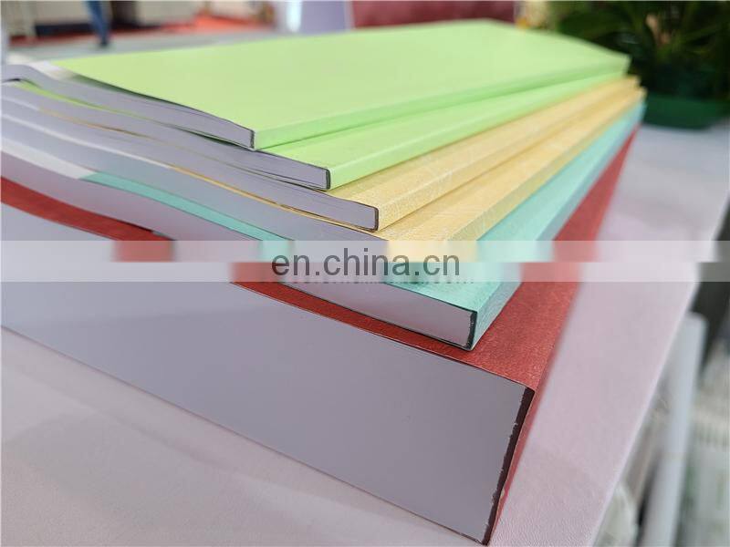 UK5 semi automatic Hot thermal glue spine book binder, hotmelt eva glue notebook binding machine