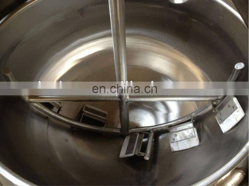 commercial big electric cooking pot /steam heating jacketed cooking pots
