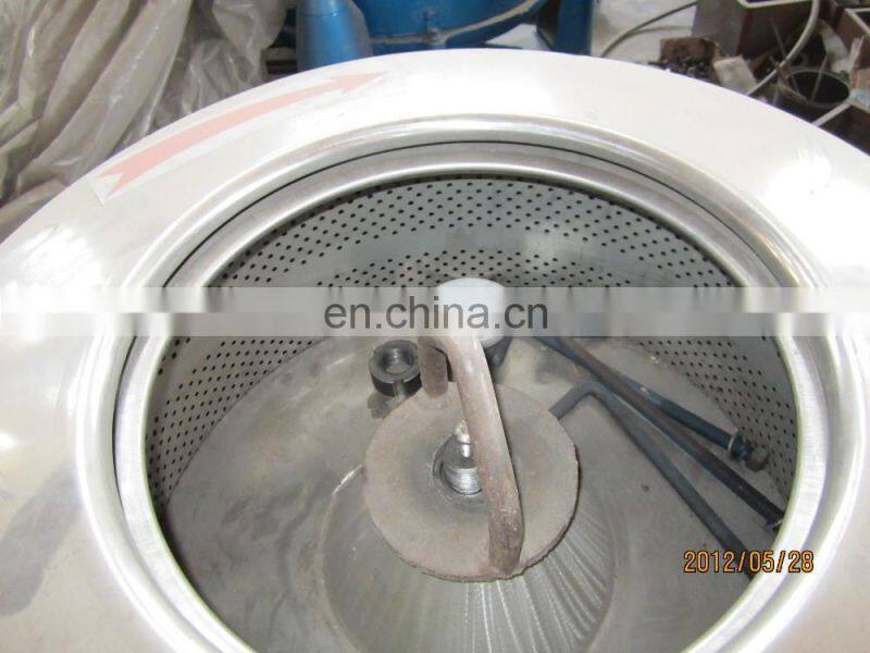 Large industrial commercial spin dryer sheep wool extracting dewatering machine