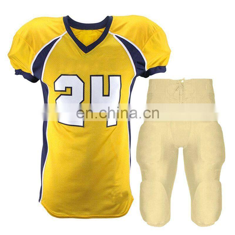design your own sublimation american football jersey custom team football wear for men wholesale