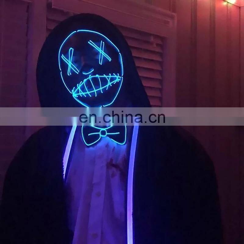 Led Light Up Bow Tie Neon Necktie Masquerade Party Luminous Bow Tie Glow In The Dark Birthday Wedding Cosplay Costume Supplies