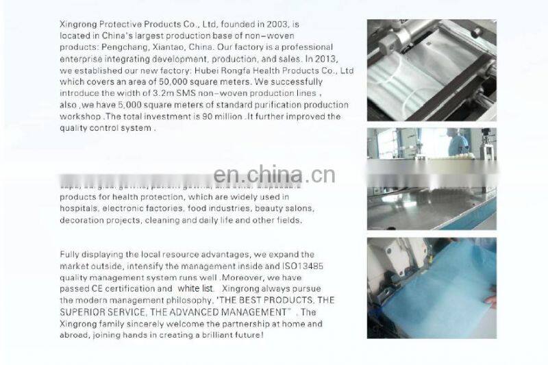 Wholesale Cheap Non-woven PP Lab Coat Visit Gown SINGLE COLLAR