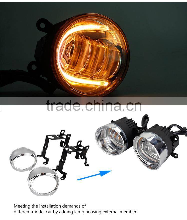 Latest IP67 30W LED CAR DRIVING LIGHT led fog lamp/ foglight/ fog light for honda city