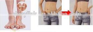 Silicon Magnetic Slimming Health massage Foot Toe ring
