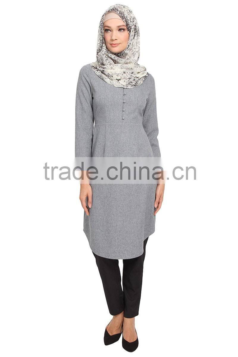 New Fashion muslim blouse fashion women blouse lady blouse