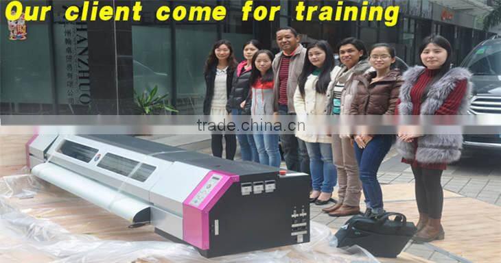 UV inkjet printer-UV1852 2880dpi*1440dpi*720dpi*360dpi CMYK+White