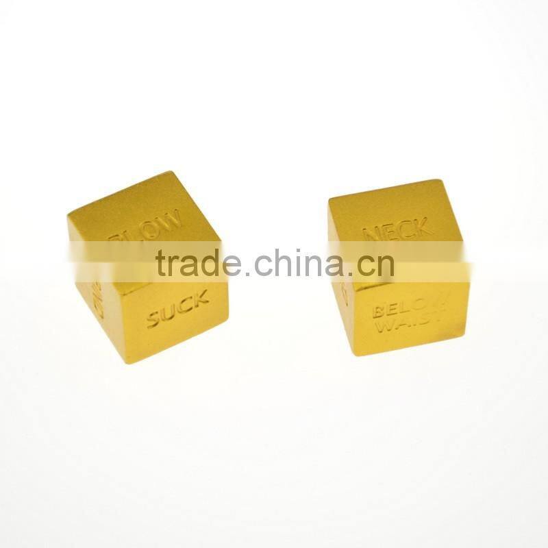 2016 Cheaper acrylic dices ,sex toys gay porn dice,custom logo dices wholesale