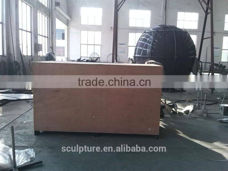 Modern Large Garden Arts Stainless steel Sculpture for Outdoor decoration