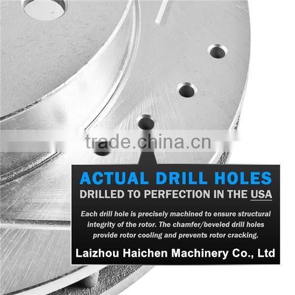 Car brake drum made of meterial G3000 cast iron as buyer request