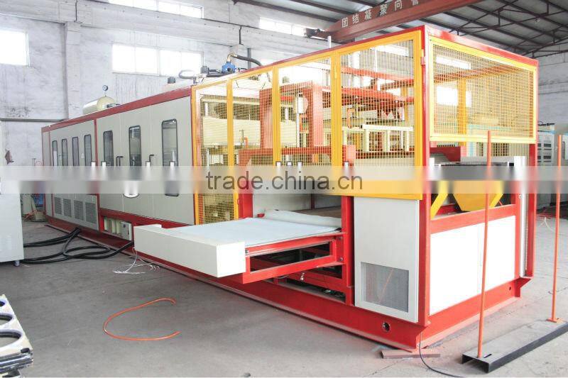 Disposable food tray machine