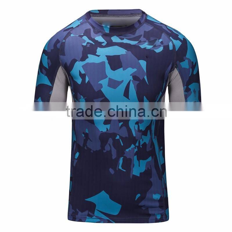 OEM sportswear sublimation surfing rashguard sports tracksuit men