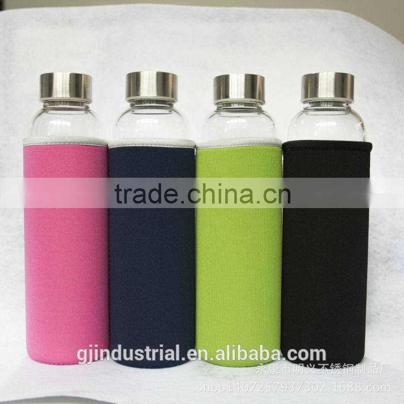 G&J 2015 eco friendly black glass bottle China