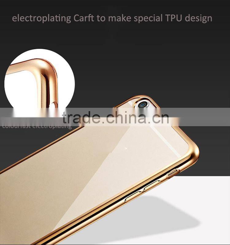 for iphone 2016 tpu electroplate with high quality and small MOQ