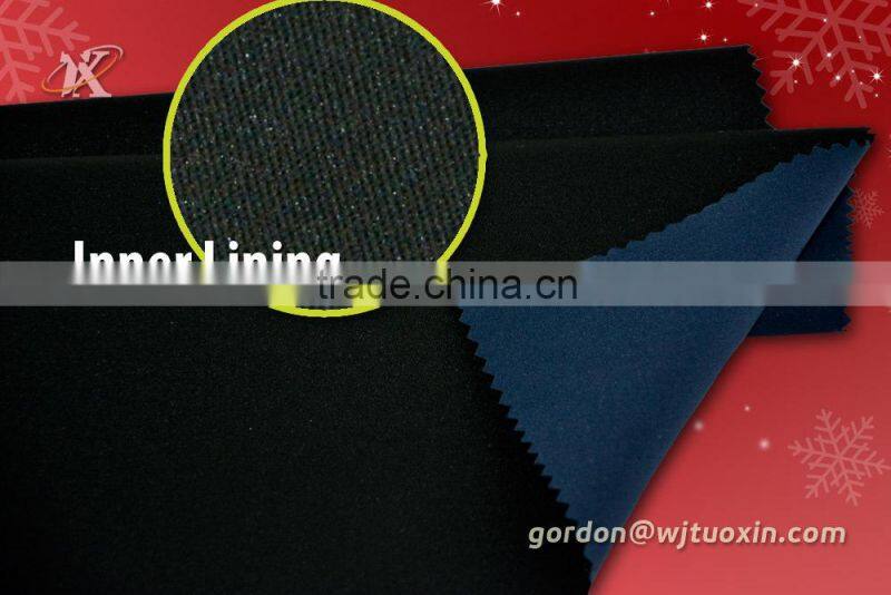 TPU Laminated Polyester 4 Way Stretch Fabric for Soft Shell