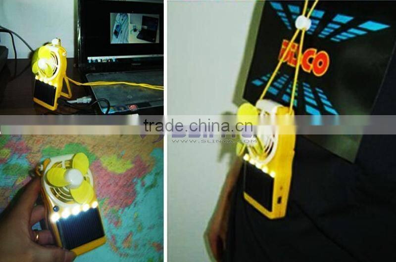 Fold Mini Size Plastic Micro Motor Driver Solar Fan