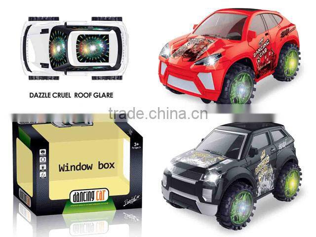 New product car toy plastic b/o electric motor car