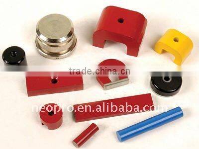 sintered AlNiCo high-energy permanent magnets