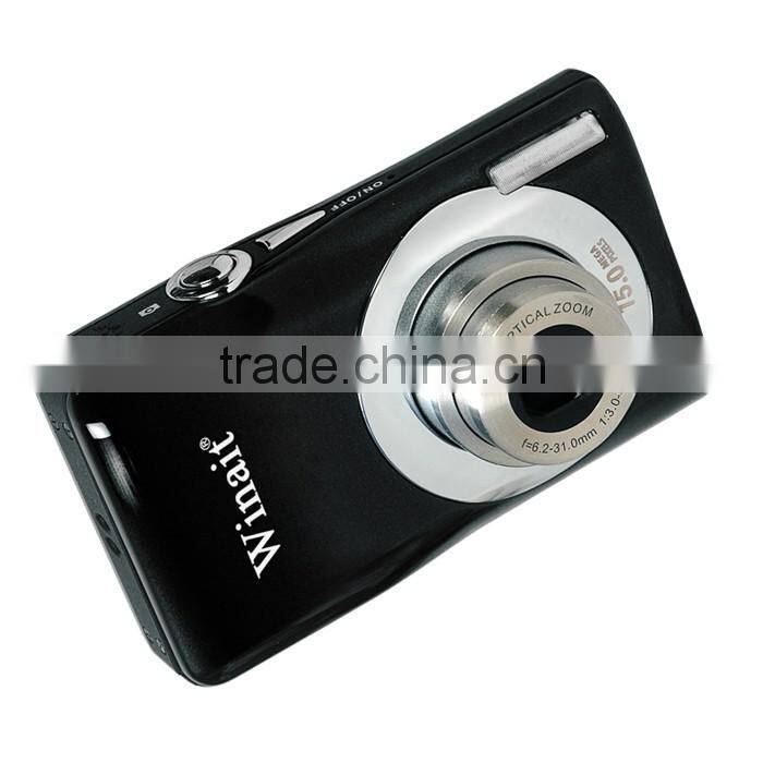 DC-V100 15 MP digital camera + 2.7"' TFT display + 5x Optical Zoom digital camera Brand New Digital Camera